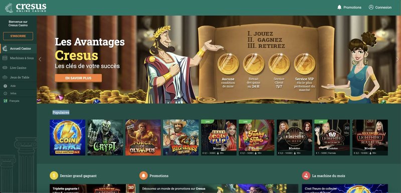 Découvrez les Grands Jeux de la Nouvelle Époque à l'Olympe Casino en Ligne - aperçu